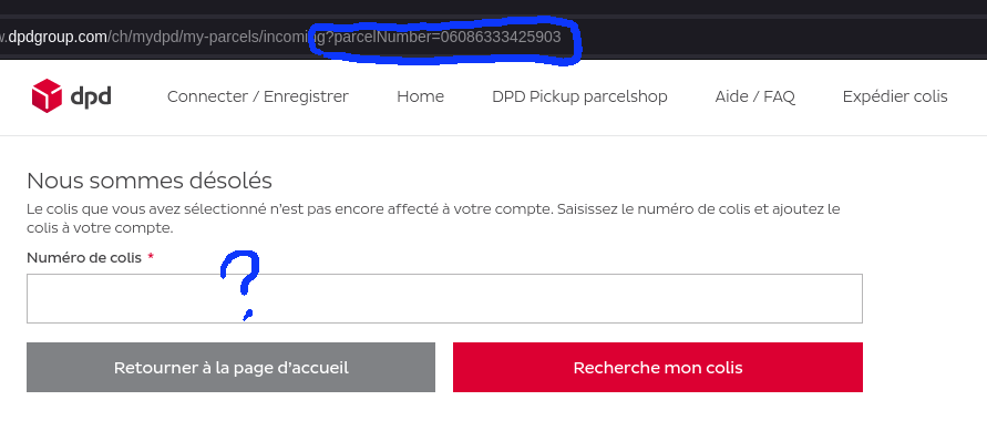 DPD needs to change their webmasters or pay them better