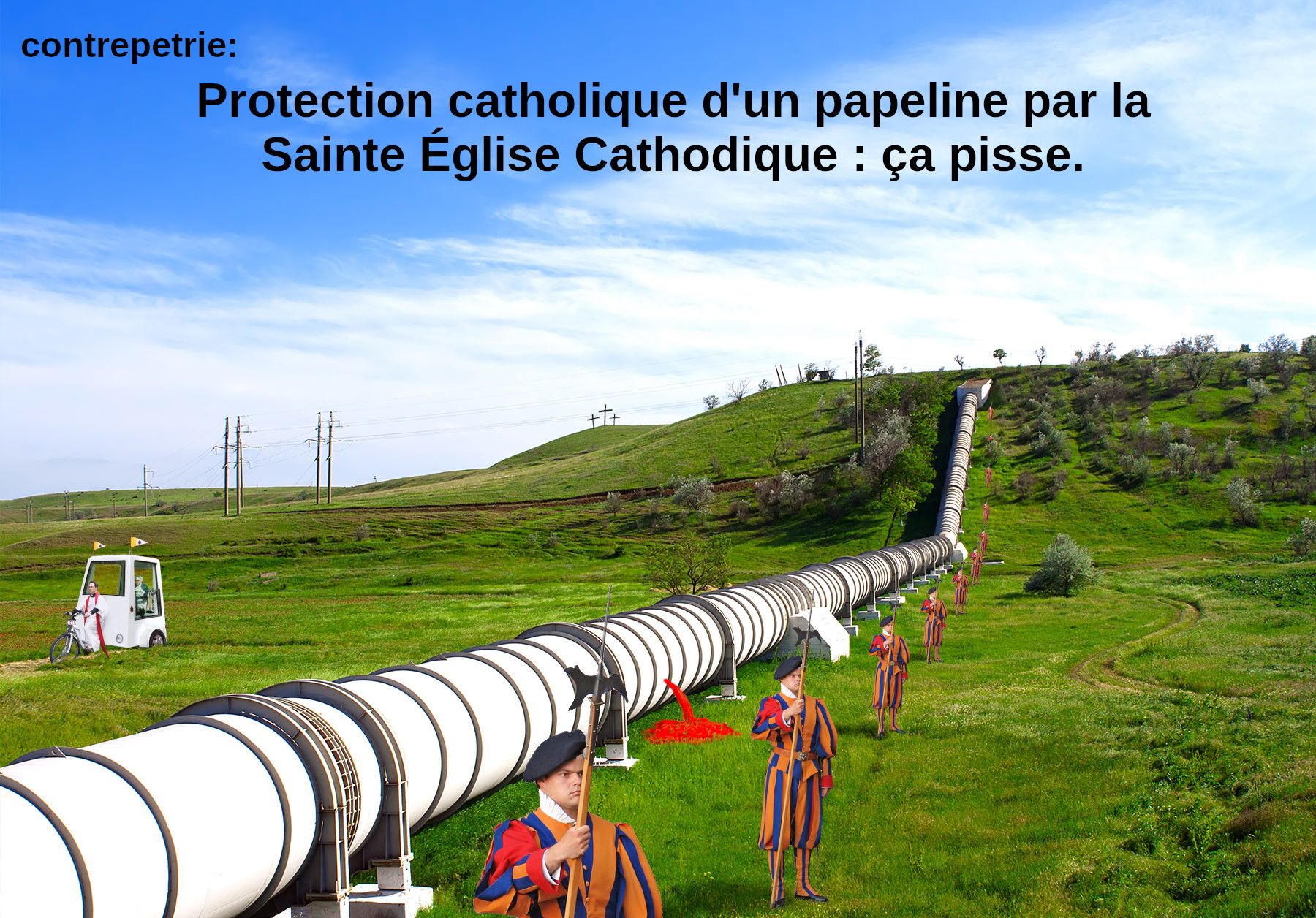 Protection catholique d&rsquo;un papeline (JCZD)